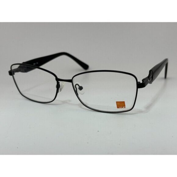 VUE Eyewear - Black 964 C2 55-5-140 Rectangle Eyeglass Frames - Picture 1 of 8
